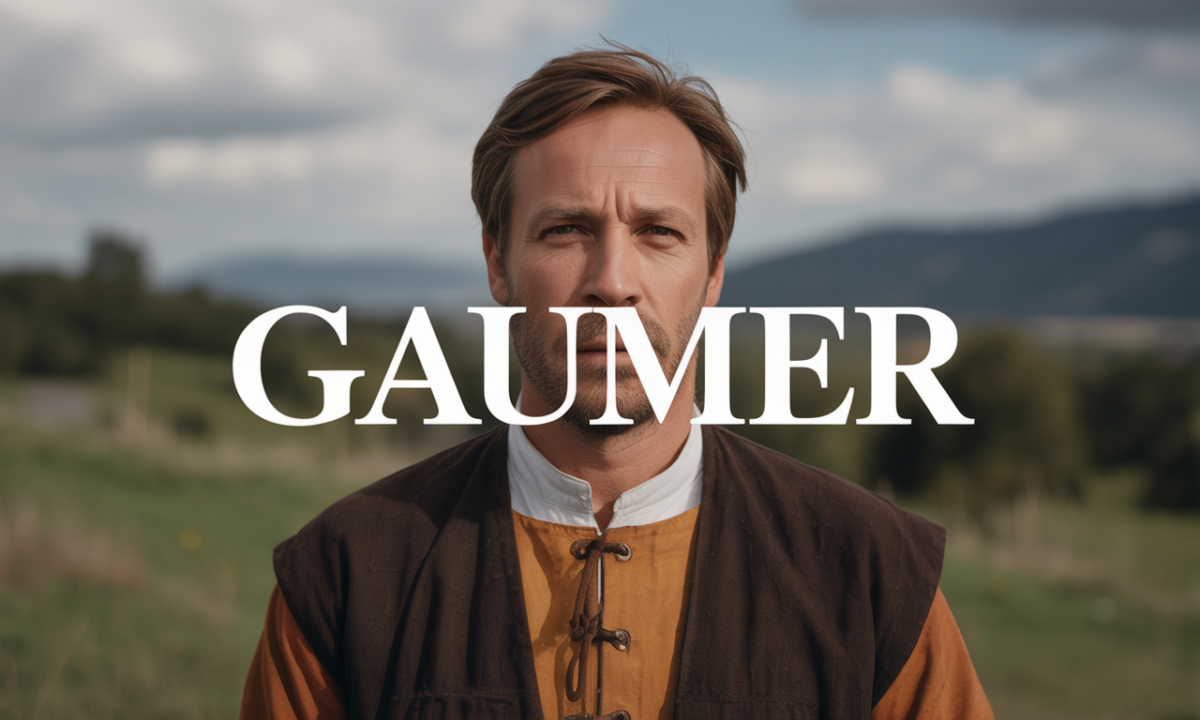 Illustration de Gaumer, Noms de famille