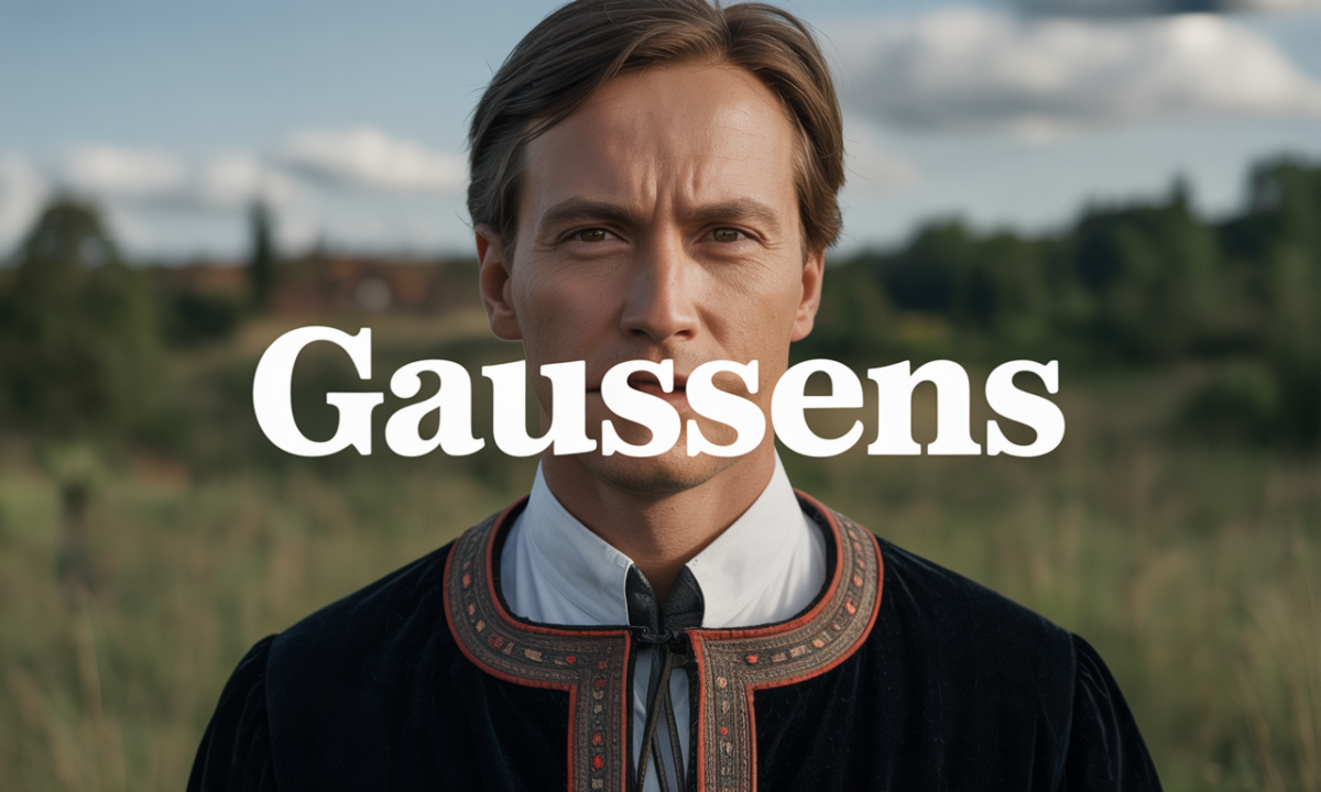 Illustration de Gaussens, Noms de famille