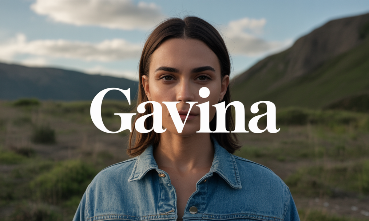 Illustration de Gavina, Prénoms