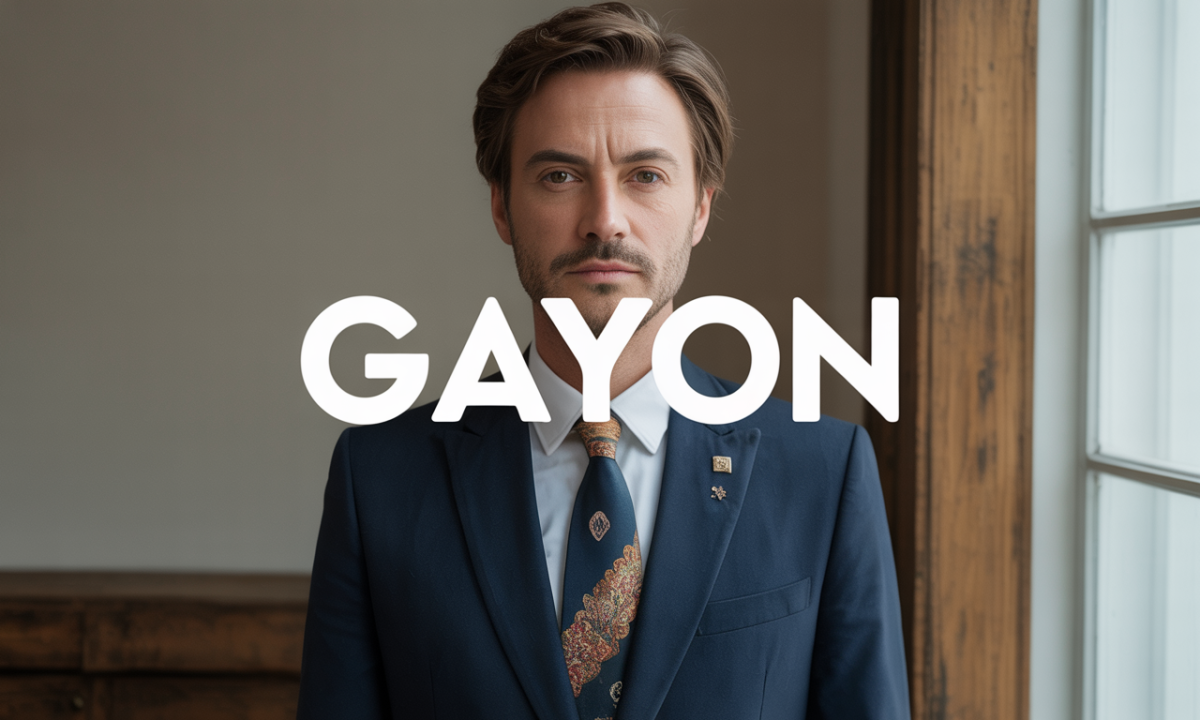 Illustration de Gayon, Noms de famille