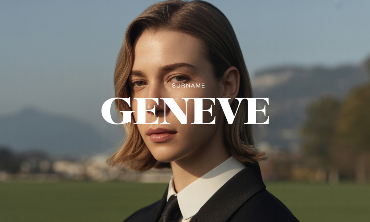 Illustration de Geneve, Noms de famille