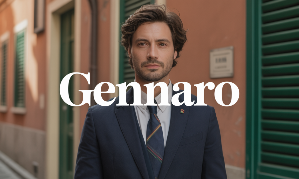 Illustration de Gennaro, Prénoms