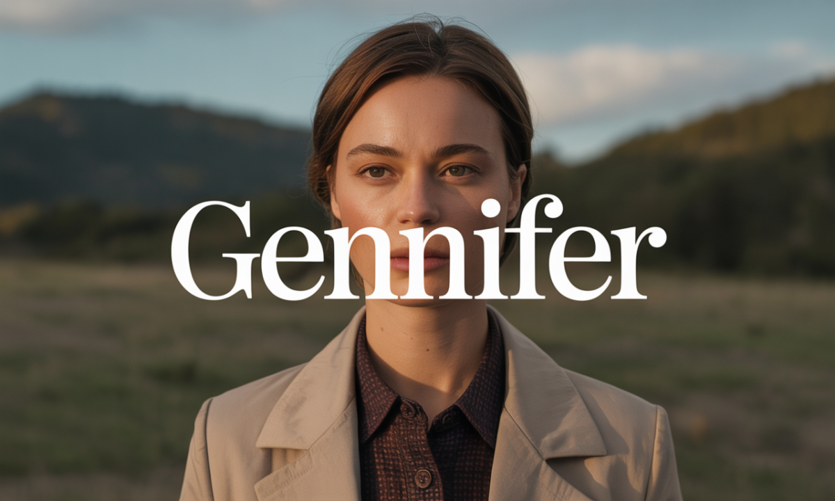 Illustration de Gennifer, Prénoms