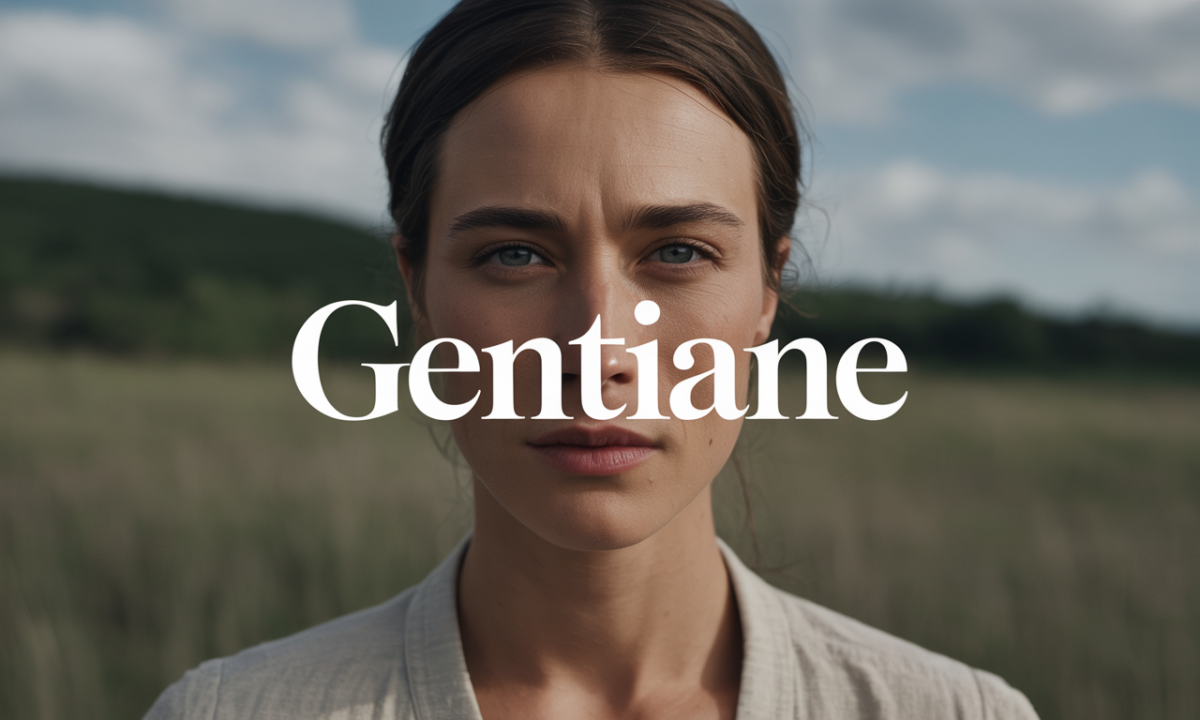 Illustration de Gentiane, Prénoms