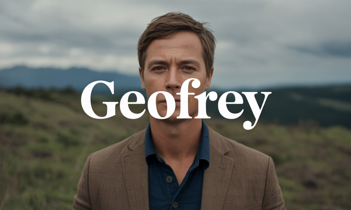 Illustration de Geofrey, Prénoms