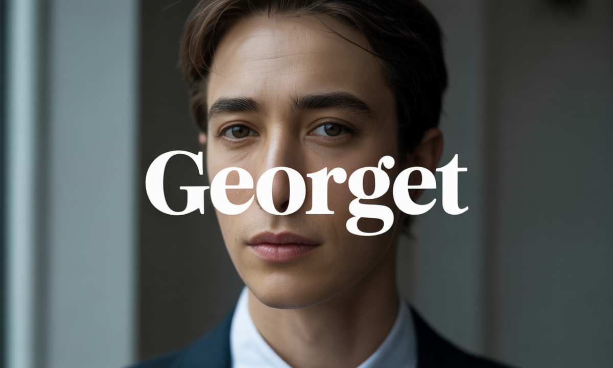 Illustration de Georget, Prénoms