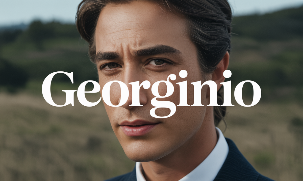 Illustration de Georginio, Prénoms