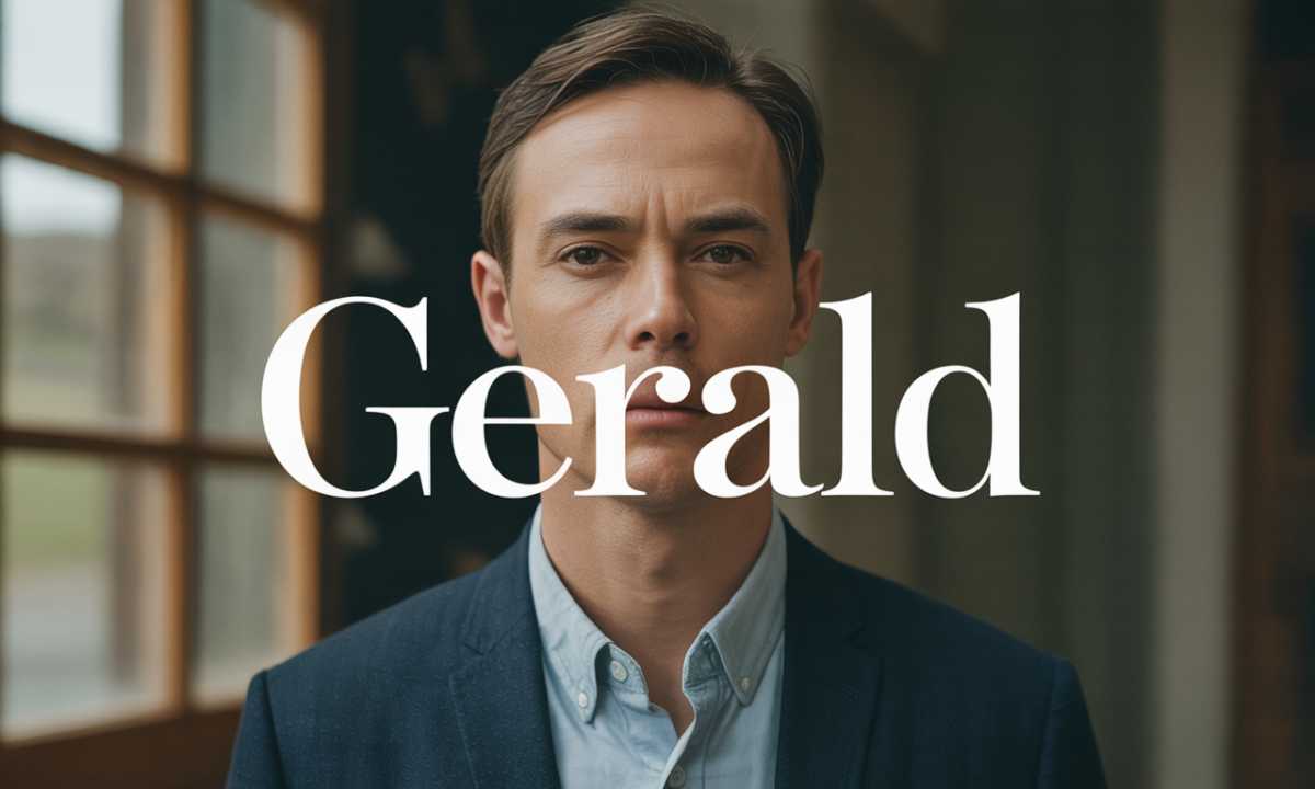 Illustration de Gerald, Prénoms