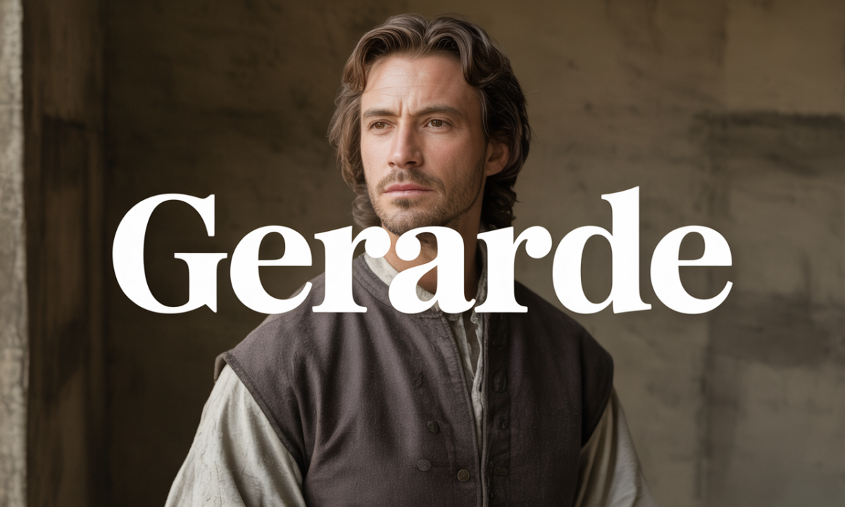 Illustration de Gerarde, Prénoms