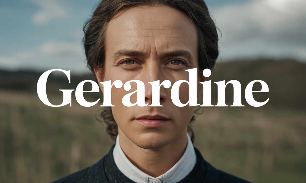 Illustration de Gerardine, Prénoms