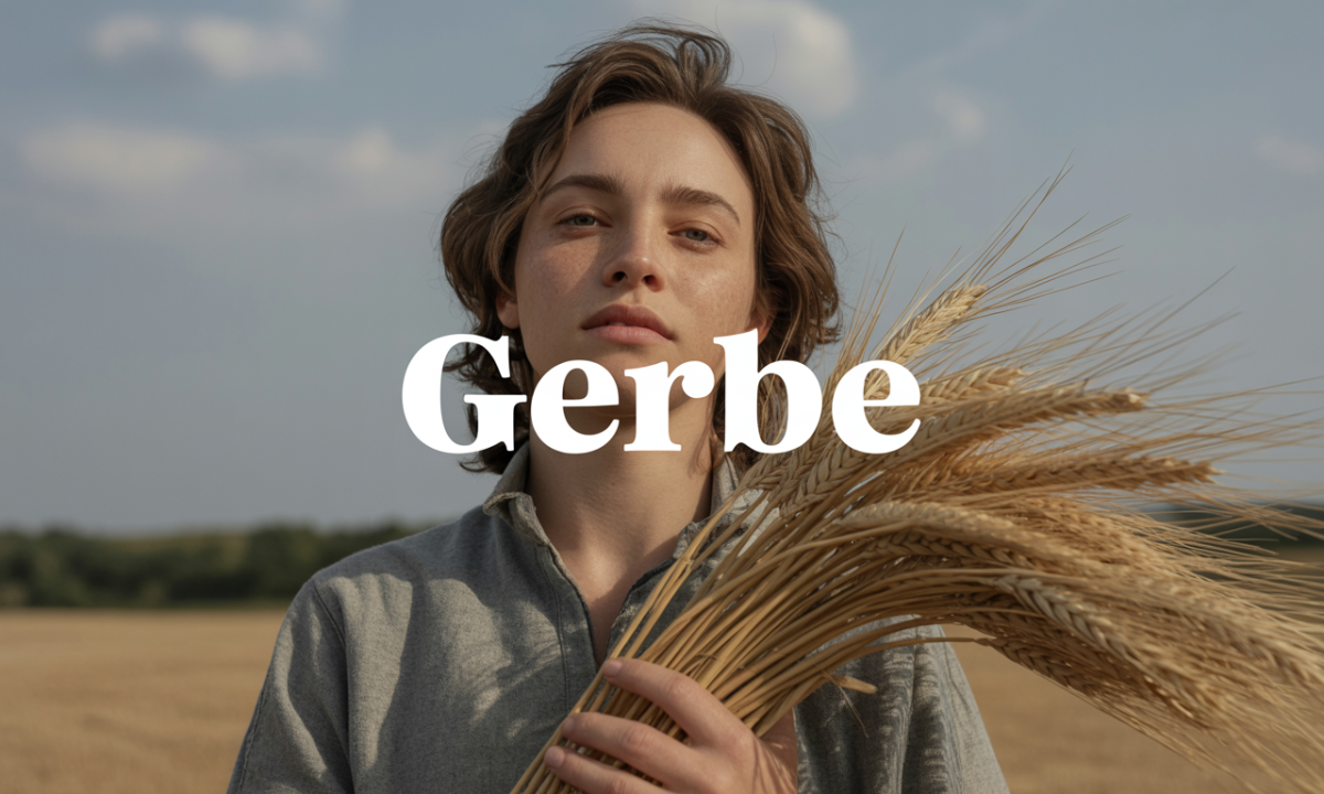 Illustration de Gerbe, Noms de famille