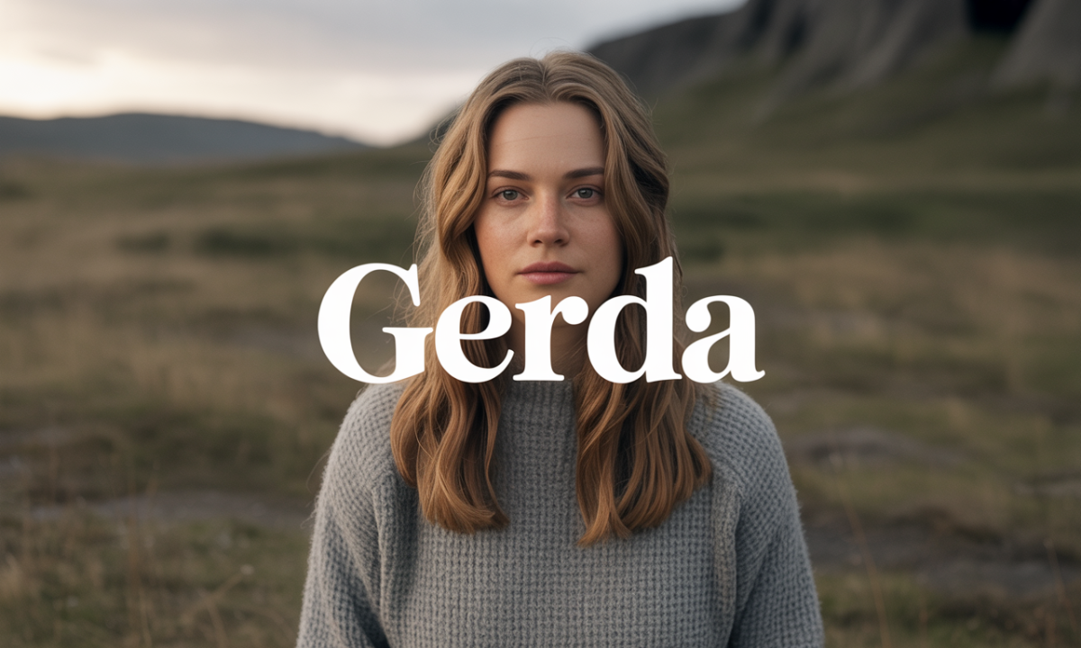 Illustration de Gerda, Prénoms