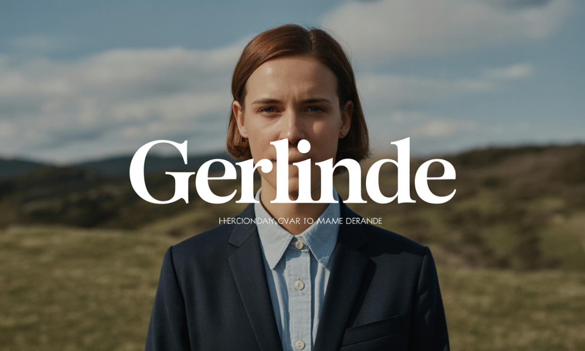 Illustration de Gerlinde, Prénoms