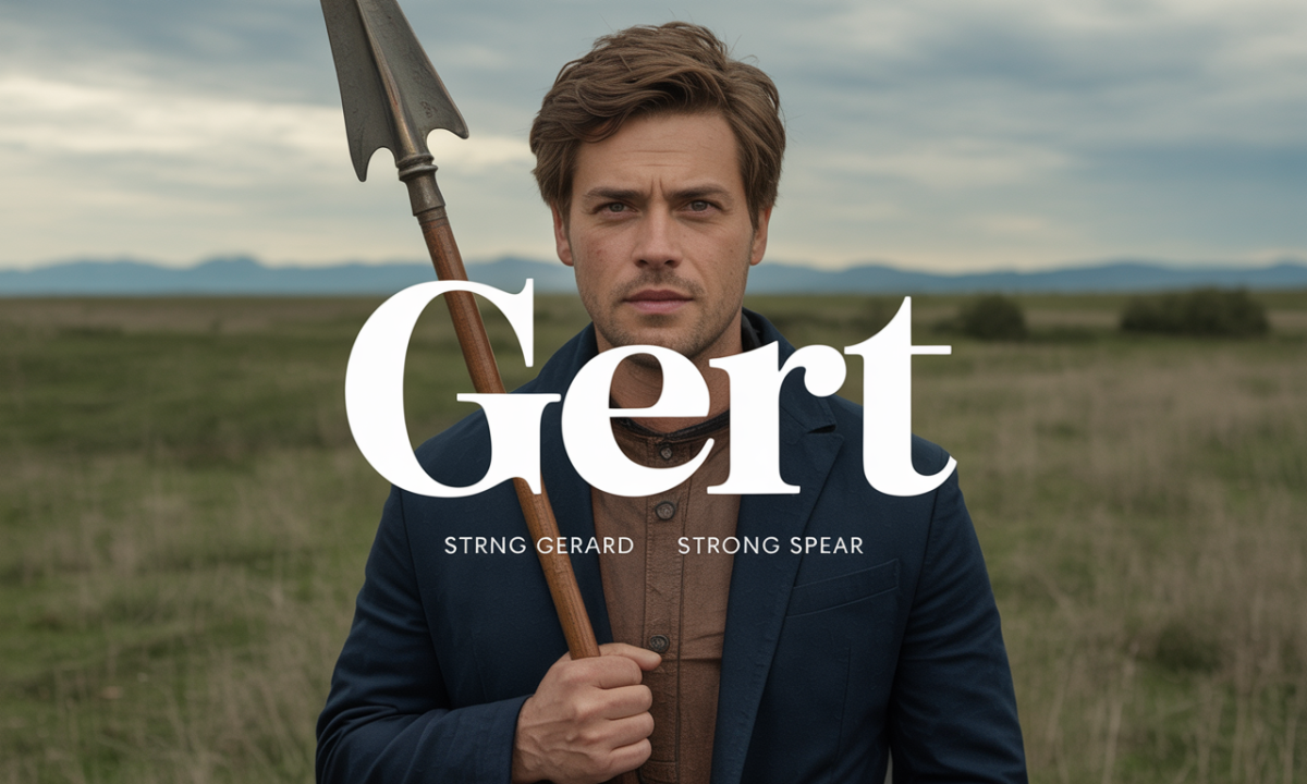 Illustration de Gert, Prénoms