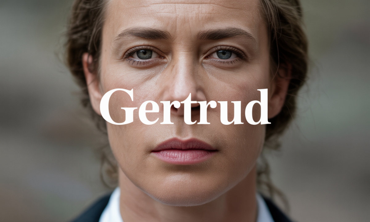Illustration de Gertrud, Prénoms