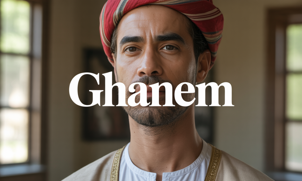 Illustration de Ghanem, Prénoms