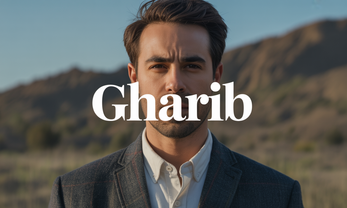 Illustration de Gharib, Prénoms