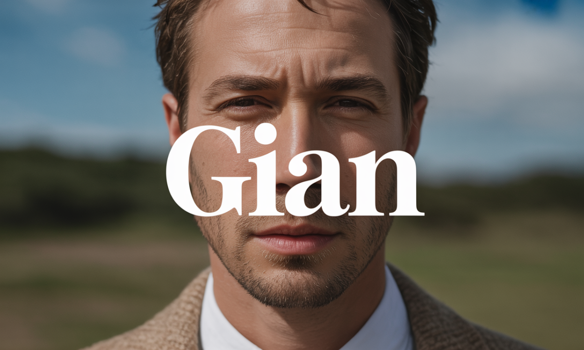 Illustration de Gian, Prénoms