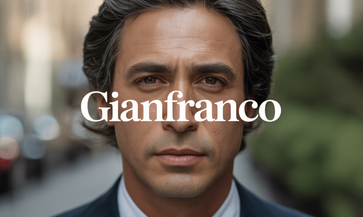 Illustration de Gianfranco, Prénoms