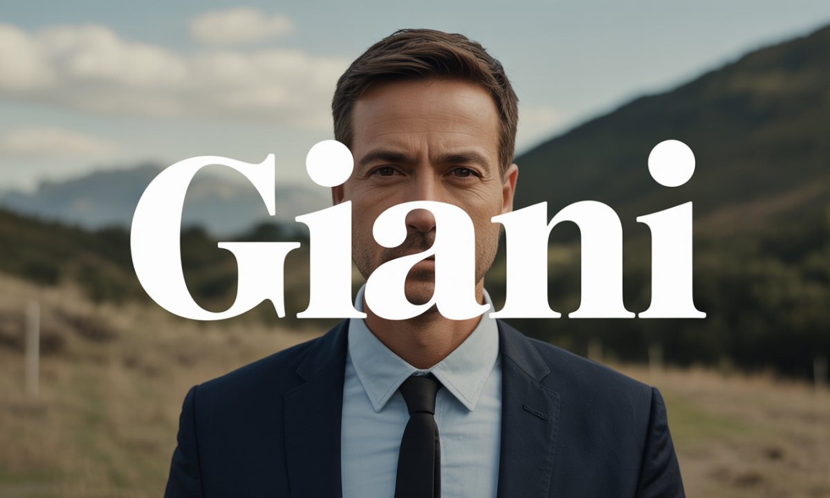 Illustration de Giani, Prénoms