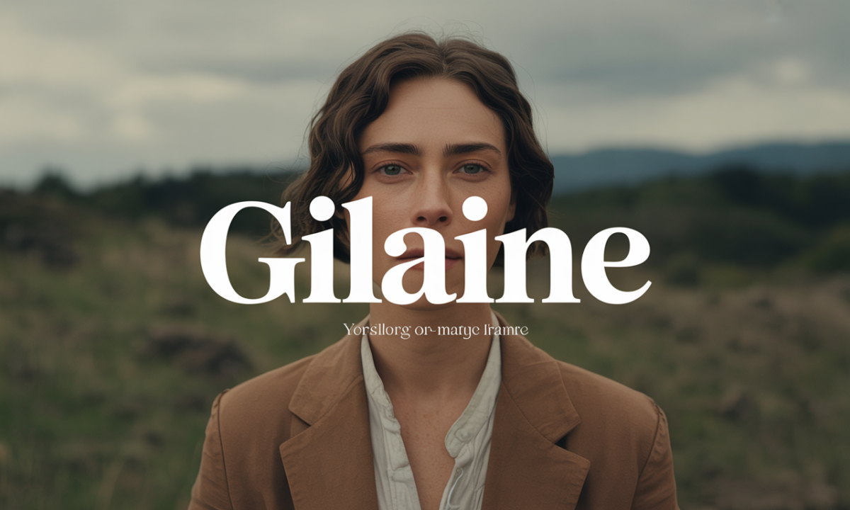 Illustration de Gilaine, Prénoms