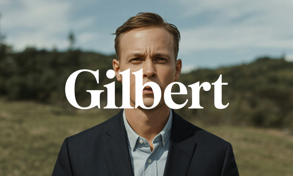 Illustration de Gilbert, Prénoms