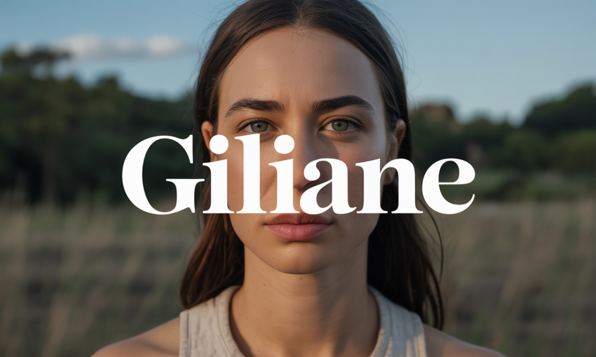 Illustration de Giliane, Prénoms