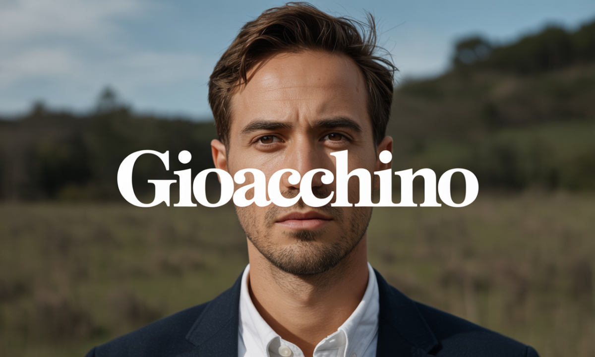 Illustration de Gioacchino, Prénoms