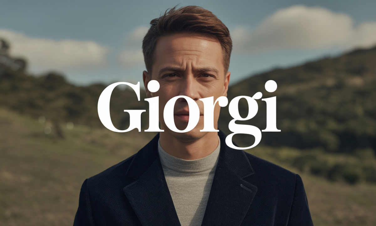 Illustration de Giorgi, Prénoms