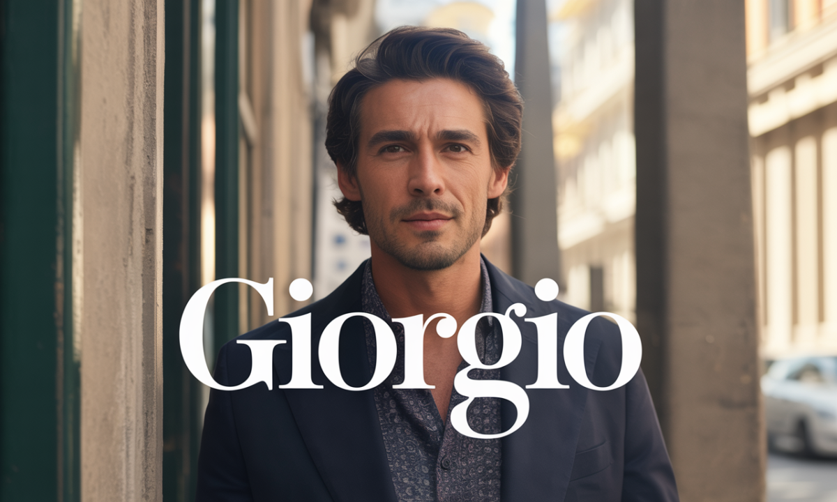 Illustration de Giorgio, Prénoms