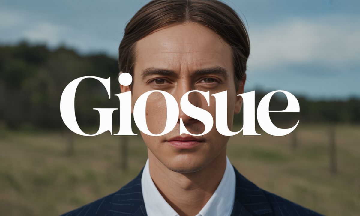 Illustration de Giosue, Prénoms