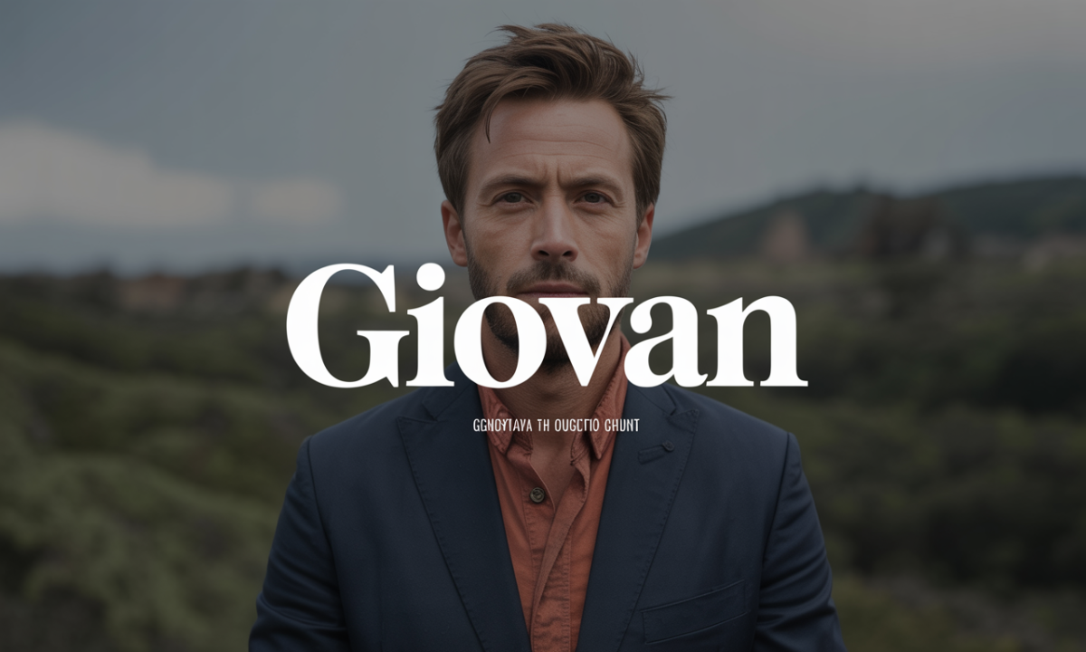 Illustration de Giovan, Prénoms