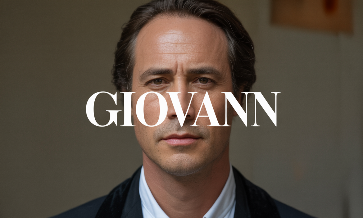 Illustration de Giovann, Prénoms