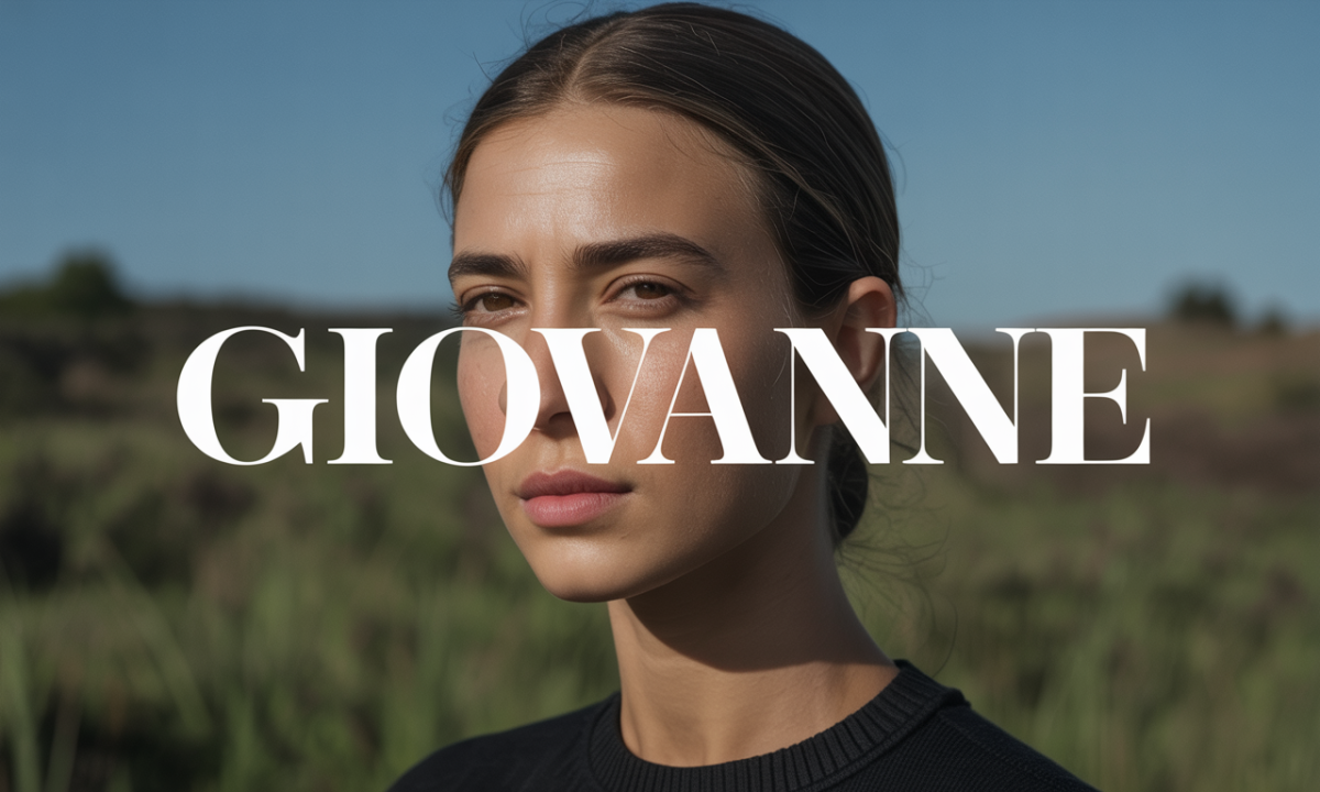 Illustration de Giovanne, Prénoms