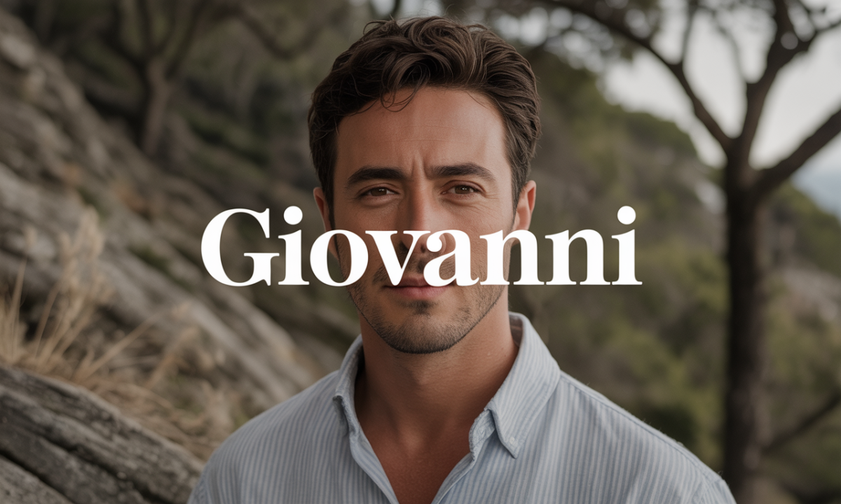 Illustration de Giovanni, Prénoms