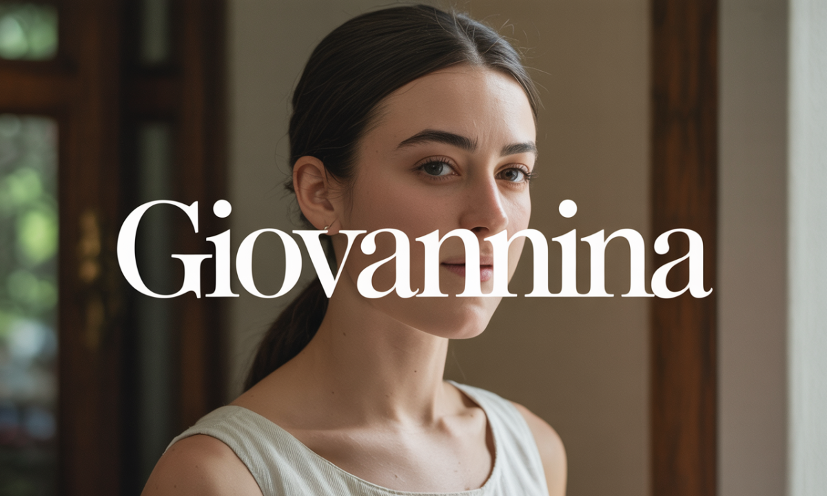 Illustration de Giovannina, Prénoms