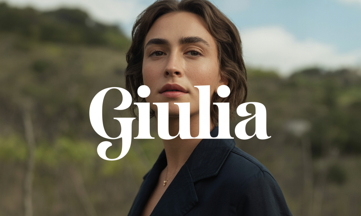 Illustration de Giulia, Prénoms