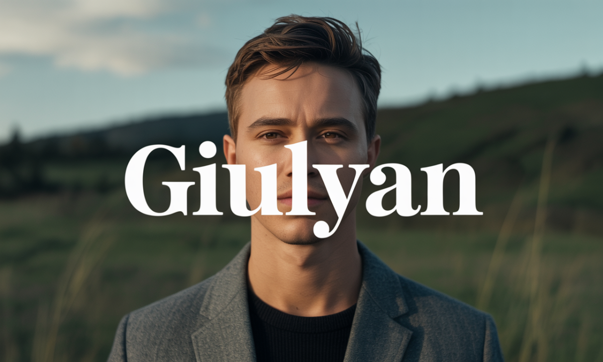 Illustration de Giulyan, Prénoms