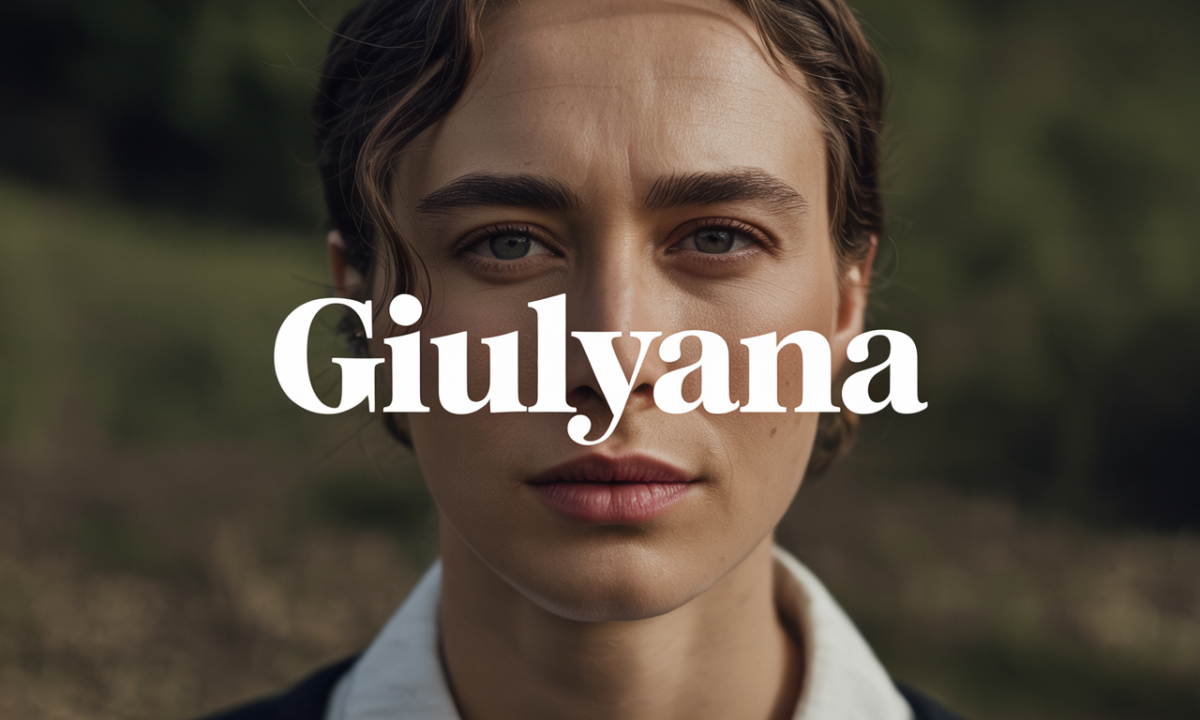 Illustration de Giulyana, Prénoms