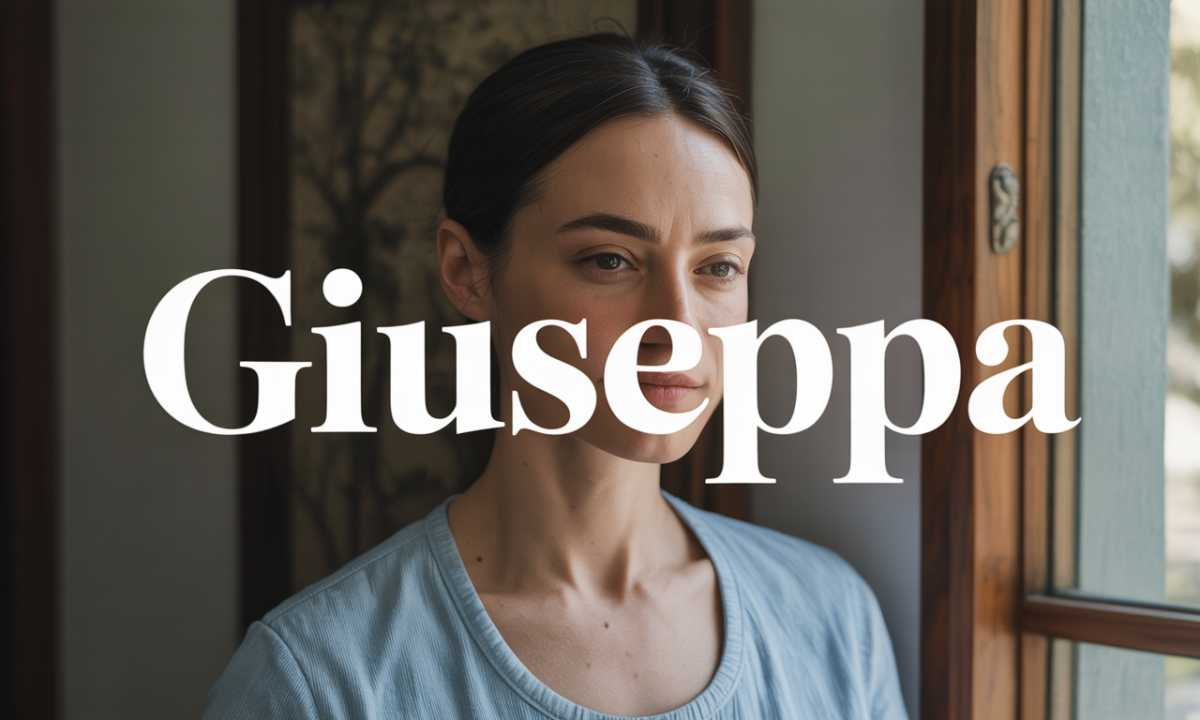 Illustration de Giuseppa, Prénoms