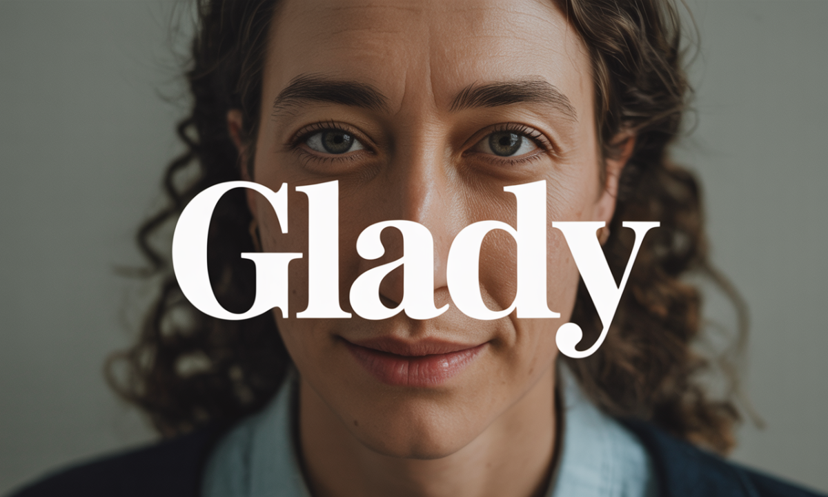 Illustration de Glady, Prénoms