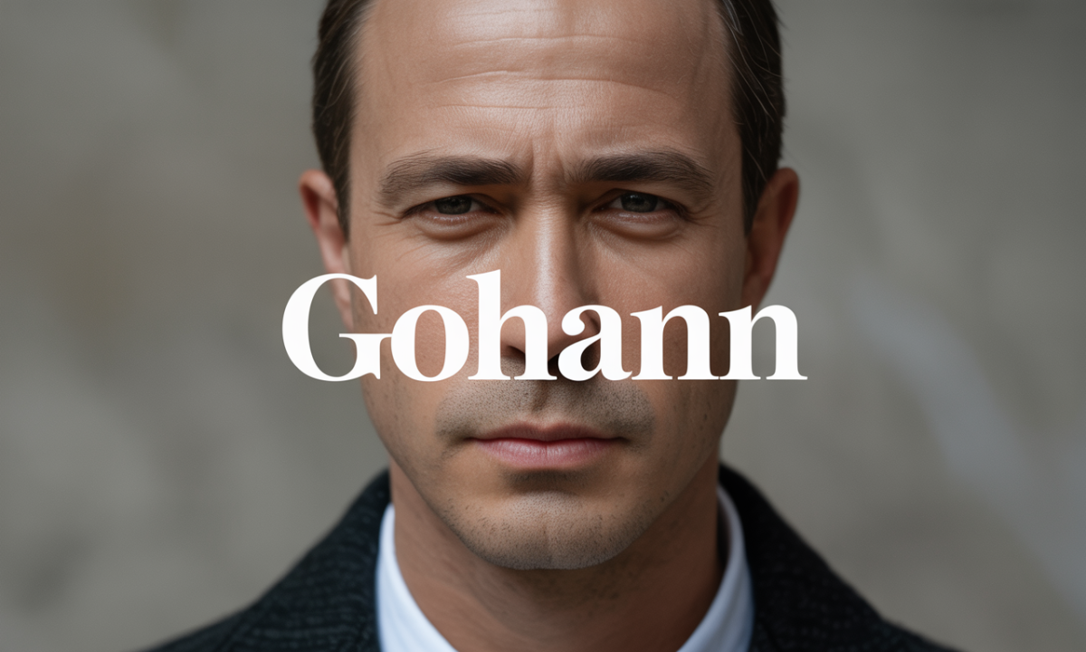 Illustration de Gohann, Prénoms