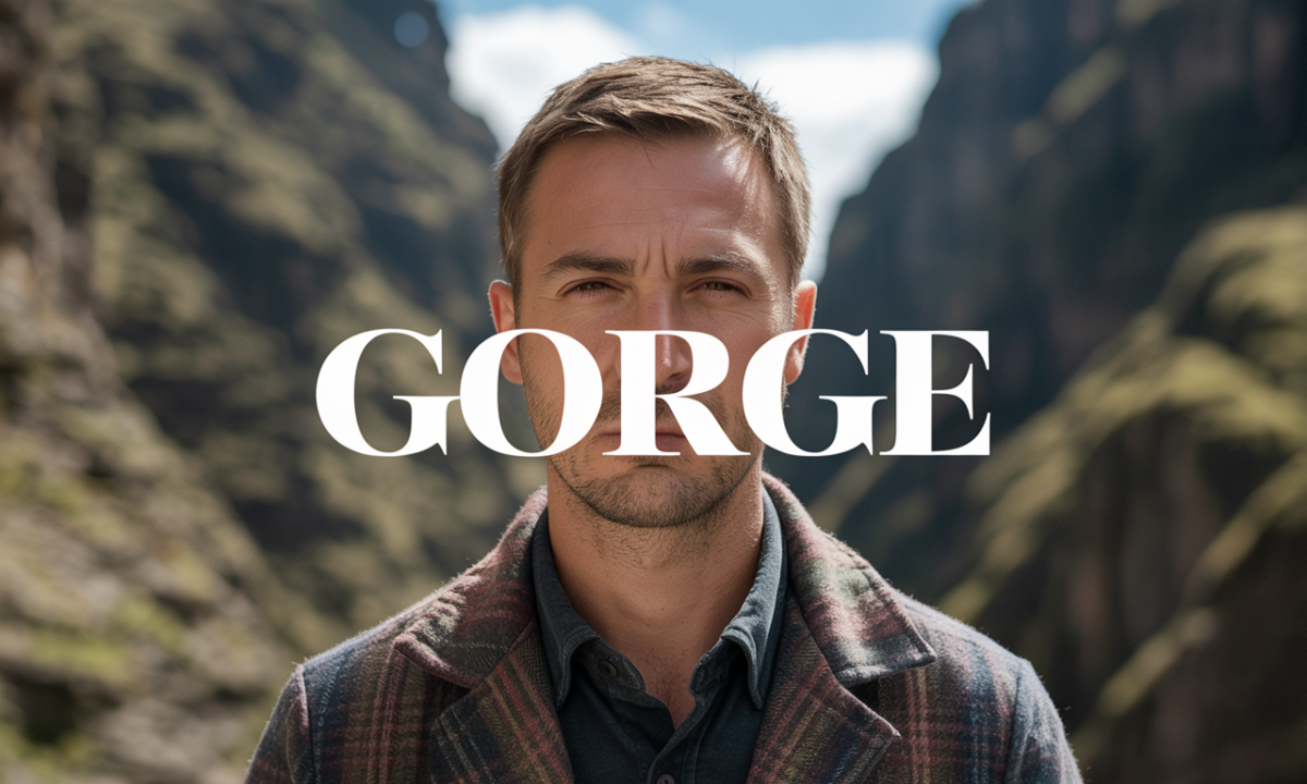 Illustration de Gorge, Noms de famille