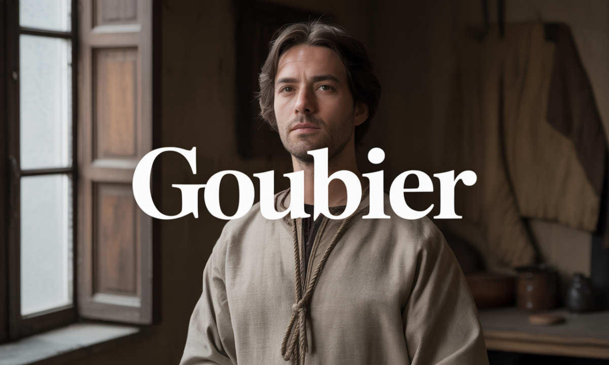 Illustration de Goubier, Noms de famille