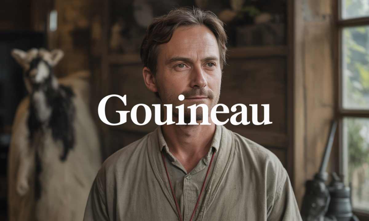 Illustration de Gouineau, Noms de famille