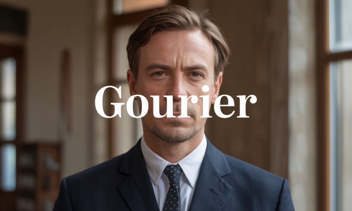 Illustration de Gourier, Noms de famille