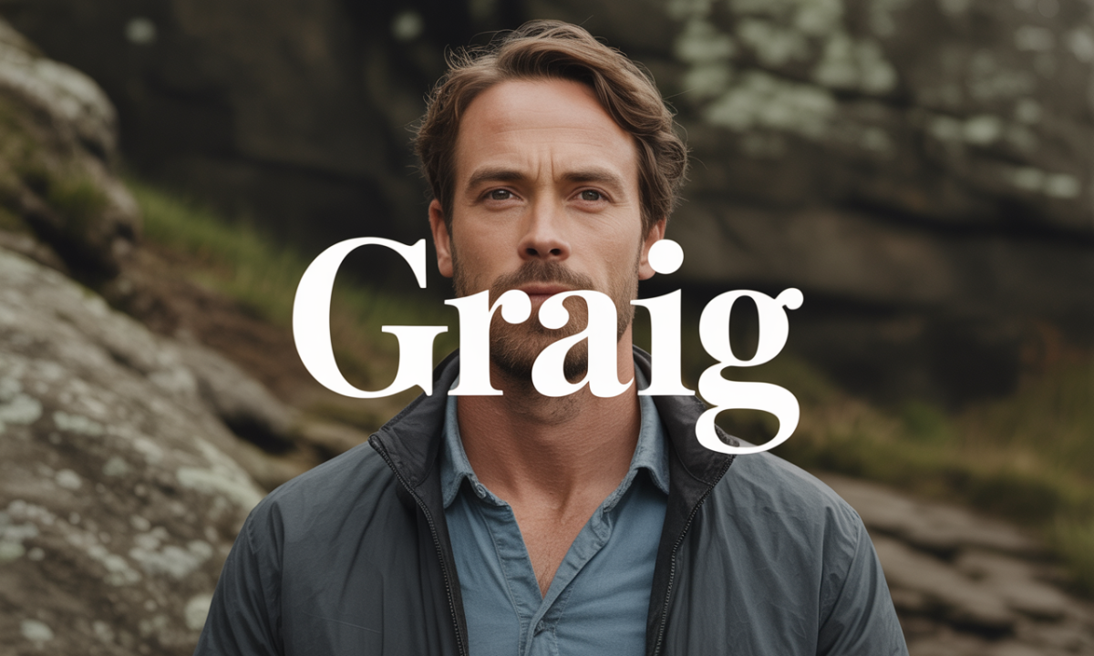 Illustration de Graig, Prénoms