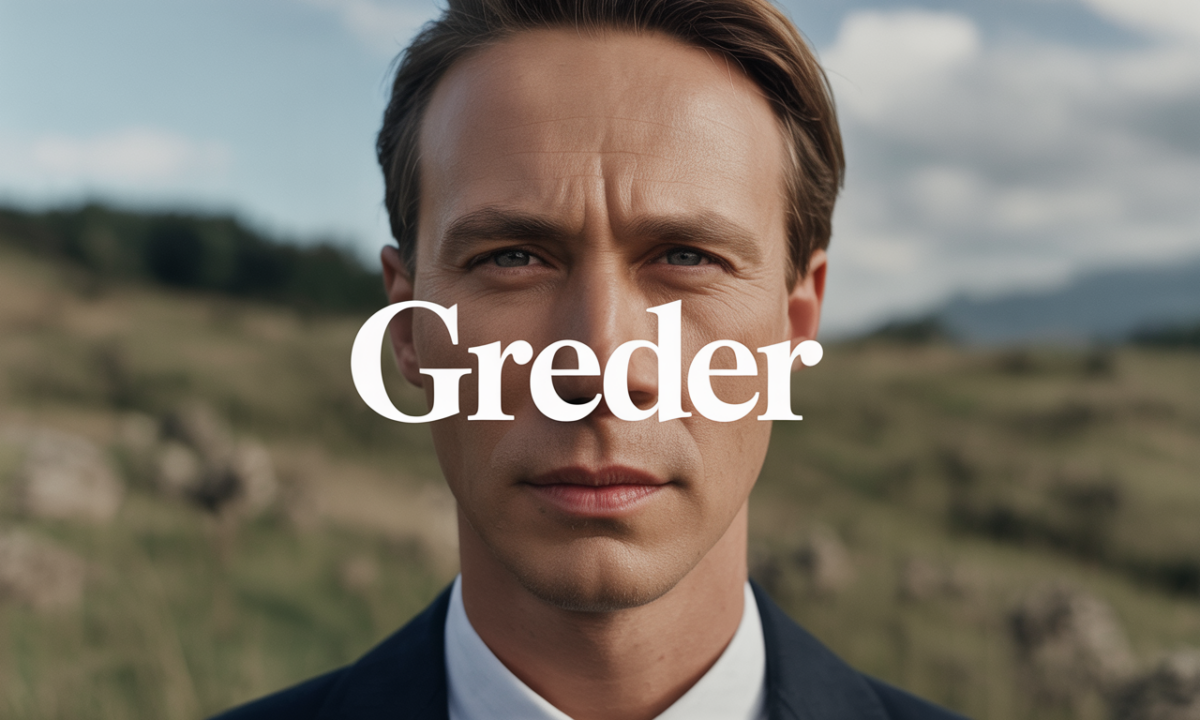 Illustration de Greder, Noms de famille