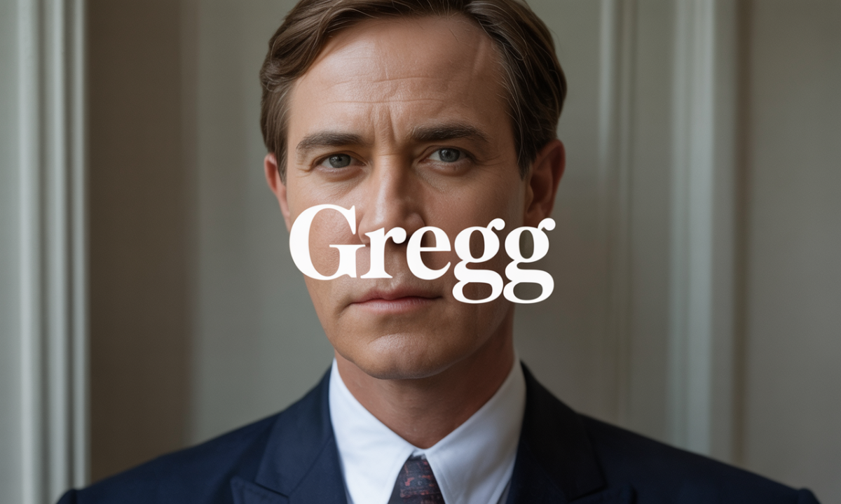 Illustration de Gregg, Prénoms