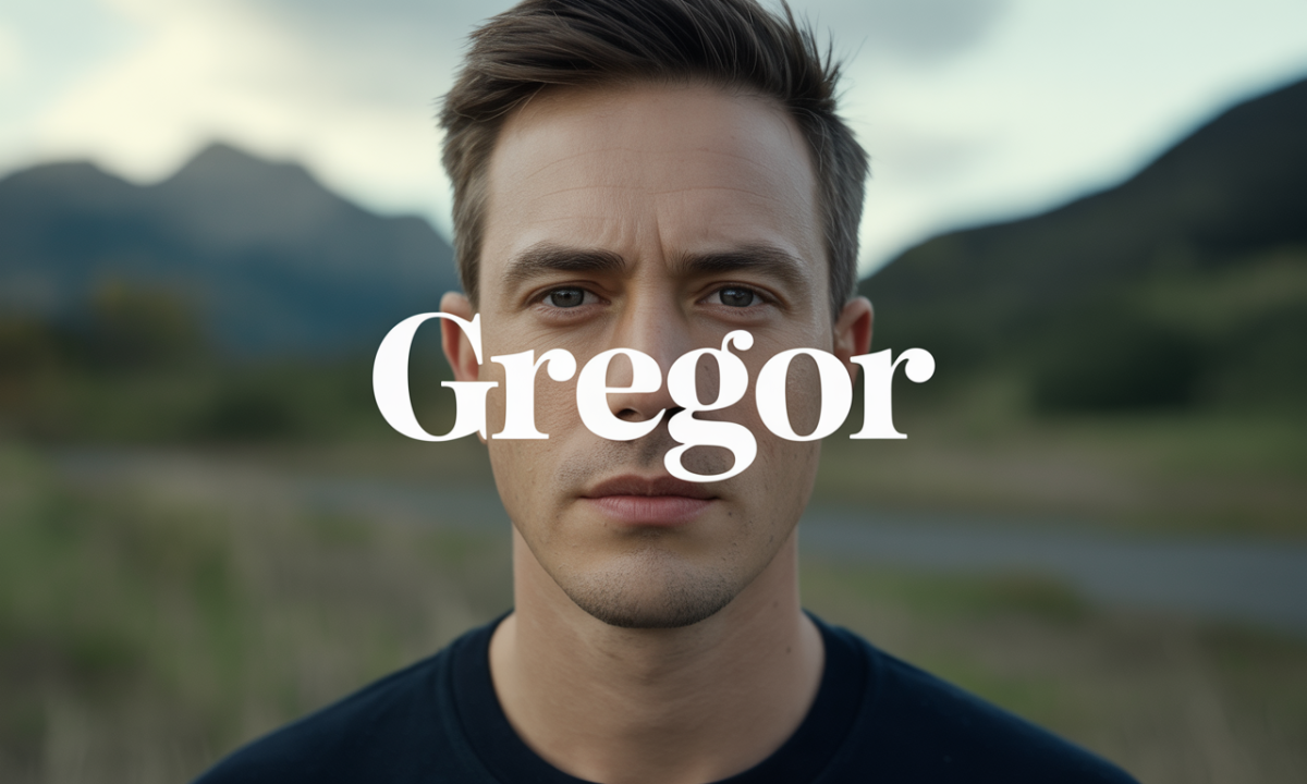 Illustration de Gregor, Prénoms